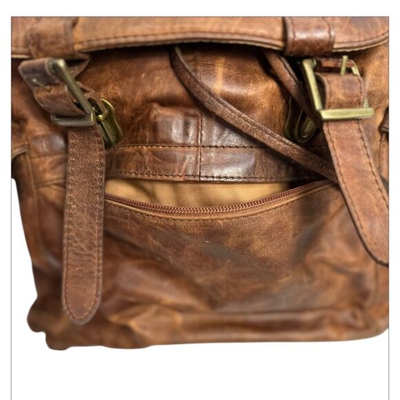 WILSON Genuine‎ Leather Backpack, ONE SIZE - Picture 4 of 16